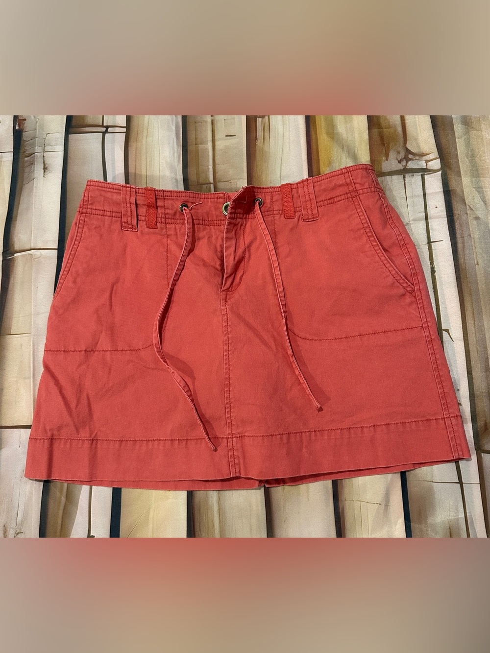 Dockers Coral Pink Skort Women’s Size 6 Stretch Cotton Casual Golf Skirt Shorts